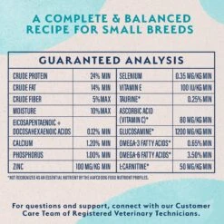 Natural Balance Original Ultra Chicken & Barley Formula Small Breed Bites Dry Dog Food -Blue Buffalo || ROYAL CANIN || Wellness Sales 277107 PT5. AC SS1800 V1614208000