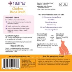 Cafe Nara Chicken Broth Grain-Free Dog & Cat Wet Food Topper, 1.1-lb Bottle 9 Cafe Nara Chicken Broth Grain-Free Dog & Cat Wet Food Topper, 1.1-lb Bottle -Blue Buffalo || ROYAL CANIN || Wellness Sales 277777 PT2. AC SS1800 V1700599000