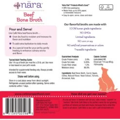 Cafe Nara Beef Broth Grain-Free Dog & Cat Wet Food Topper, 1.1-lb Bottle 9 Cafe Nara Beef Broth Grain-Free Dog & Cat Wet Food Topper, 1.1-lb Bottle -Blue Buffalo || ROYAL CANIN || Wellness Sales 277779 PT2. AC SS1800 V1700674699