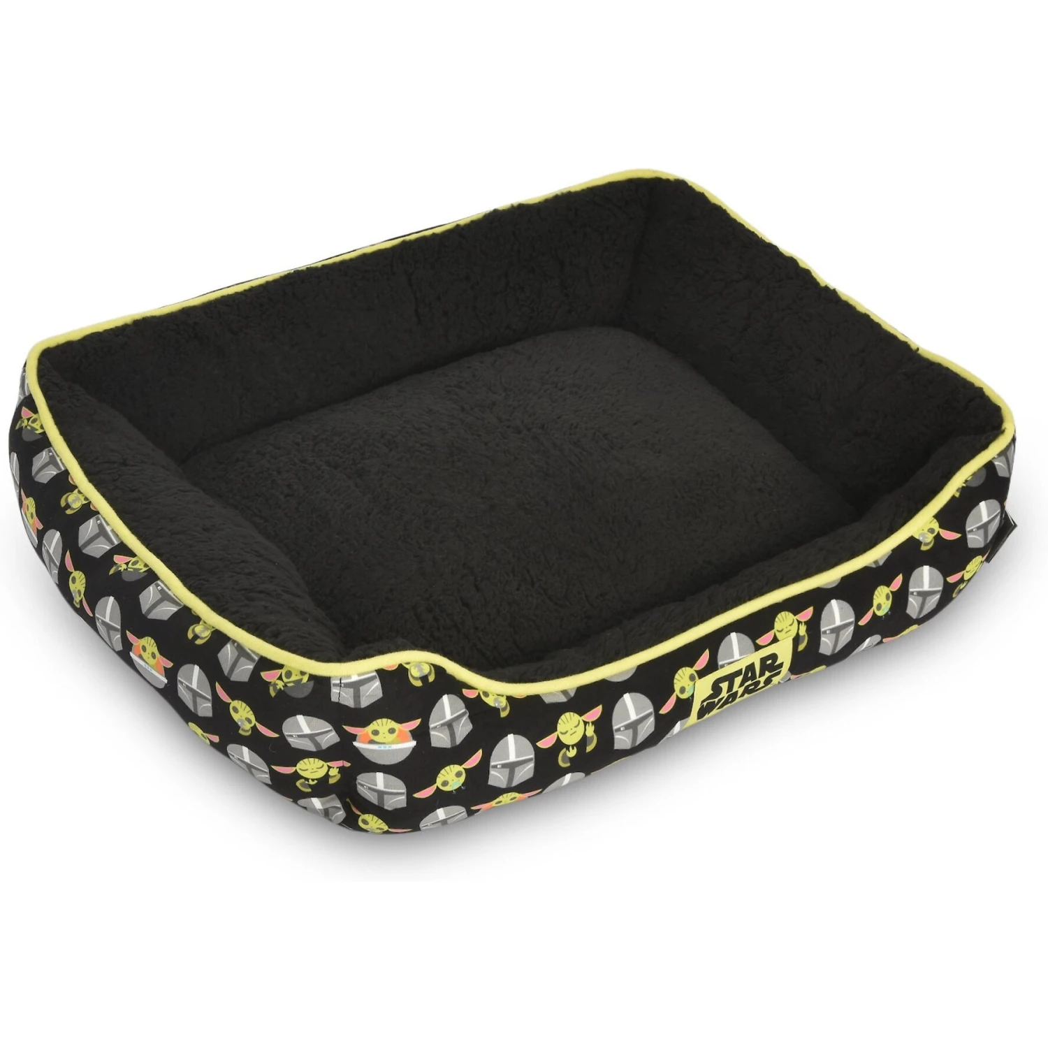 Fetch For Pets Star Wars Mandalorian Child In A Cradle Cuddler Dog Bed, Black 3 Fetch For Pets Star Wars Mandalorian Child In A Cradle Cuddler Dog Bed, Black
