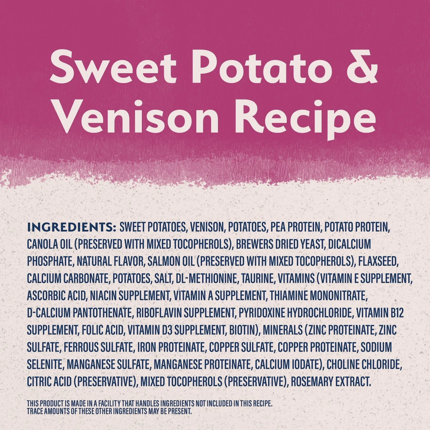 Natural Balance Limited Ingredient Reserve Grain-Free Sweet Potato & Venison Recipe Dry Dog Food 6 Natural Balance Limited Ingredient Reserve Grain-Free Sweet Potato & Venison Recipe Dry Dog Food - Image 4