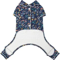 Wagatude Woodland Garden Print Dog Pajamas -Blue Buffalo || ROYAL CANIN || Wellness Sales 282107 PT2. AC SS1800 V1632183671