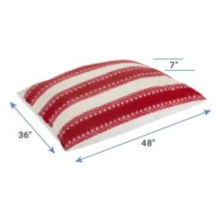 Frisco Nordic Fair Isle Dog & Cat Lounger -Blue Buffalo || ROYAL CANIN || Wellness Sales 287889 PT1. AC SS1800 V1632938646