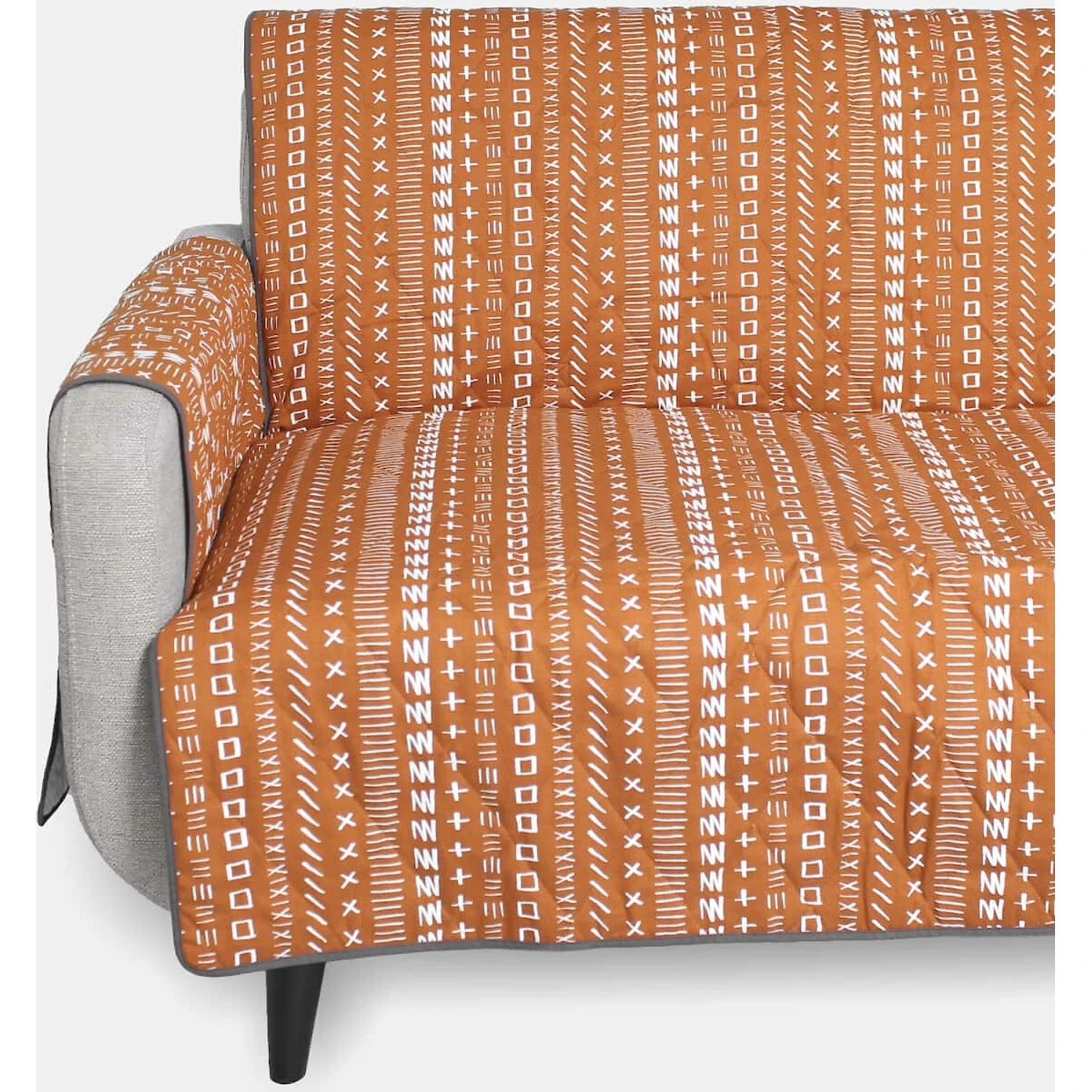 Molly Mutt Couch Cover, Rust 3 Molly Mutt Couch Cover, Rust