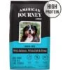 American Journey Grain-Free With Salmon, Whitefish & Trout Dry Dog Food, 24-lb Bag 1 American Journey Grain-Free With Salmon, Whitefish & Trout Dry Dog Food, 24-lb Bag -Blue Buffalo || ROYAL CANIN || Wellness Sales 291324 MAIN. AC SS1800 V1669101714