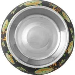 STAR WARS THE MANDALORIAN GROGU AUREBESH Non-Skid Stainless Steel With Melamine Stand Dog & Cat Bowl 11 STAR WARS THE MANDALORIAN GROGU AUREBESH Non-Skid Stainless Steel With Melamine Stand Dog & Cat Bowl -Blue Buffalo || ROYAL CANIN || Wellness Sales 291435 PT4. AC SS1800 V1633980004