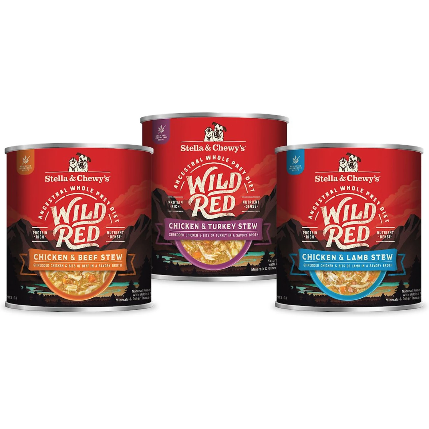 Stella & Chewy's Wild Red Variety Pack Grain-Free Wet Dog Food 3 Stella & Chewy's Wild Red Variety Pack Grain-Free Wet Dog Food