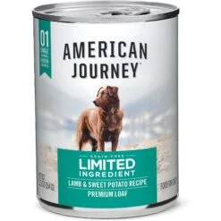 American Journey Limited Ingredient Salmon & Sweet Potato Recipe Grain-Free Dry Dog Food & American Journey Limited Ingredient Diet Lamb & Sweet Potato Recipe Grain-Free Canned Dog Food -Blue Buffalo || ROYAL CANIN || Wellness Sales 292610 PT4. AC SS1800 V1620002820