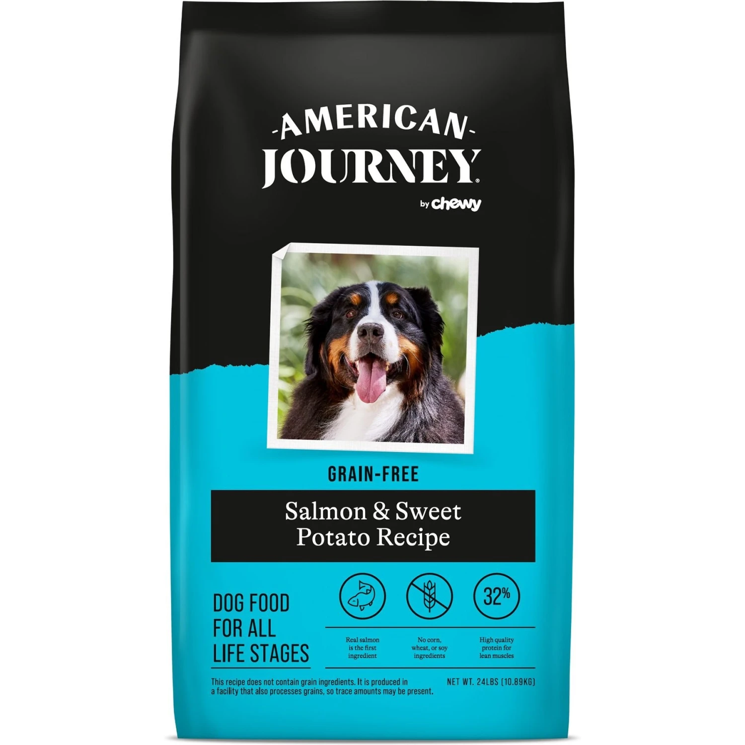 American Journey Salmon & Sweet Potato Recipe Grain-Free Dry Dog Food & American Journey Stews Poultry & Beef Variety Pack Grain-Free Canned Dog Food, 12.5-oz Can 4 American Journey Salmon & Sweet Potato Recipe Grain-Free Dry Dog Food & American Journey Stews Poultry & Beef Variety Pack Grain-Free Canned Dog Food, 12.5-oz Can - Image 2