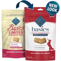 Blue Buffalo Basics Skin & Stomach Care Salmon & Potato Recipe Adult Dry Dog Food & Blue Buffalo Basics Skin & Stomach Care Biscuits Salmon & Potato Dog Treats -Blue Buffalo || ROYAL CANIN || Wellness Sales 292682 PT5. AC SS1800 V1646350154