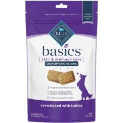 Blue Buffalo Basics Skin & Stomach Care Grain-Free Formula Turkey & Potato Recipe Adult Dry Dog Food & Blue Buffalo Basics Skin & Stomach Care Biscuits Turkey & Potato Dog Treats 13 Blue Buffalo Basics Skin & Stomach Care Grain-Free Formula Turkey & Potato Recipe Adult Dry Dog Food & Blue Buffalo Basics Skin & Stomach Care Biscuits Turkey & Potato Dog Treats -Blue Buffalo || ROYAL CANIN || Wellness Sales 292686 PT4. AC SS1800 V1646348263