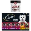 Cesar Steak Lovers Variety Pack Small Breed Adult Wet Dog Food Trays & Bones & Chews All Natural Grain-Free Jerky Made With Real Beef Dog Treats 1 Cesar Steak Lovers Variety Pack Small Breed Adult Wet Dog Food Trays & Bones & Chews All Natural Grain-Free Jerky Made With Real Beef Dog Treats -Blue Buffalo || ROYAL CANIN || Wellness Sales 292844 MAIN. AC SS1800 V1669231811
