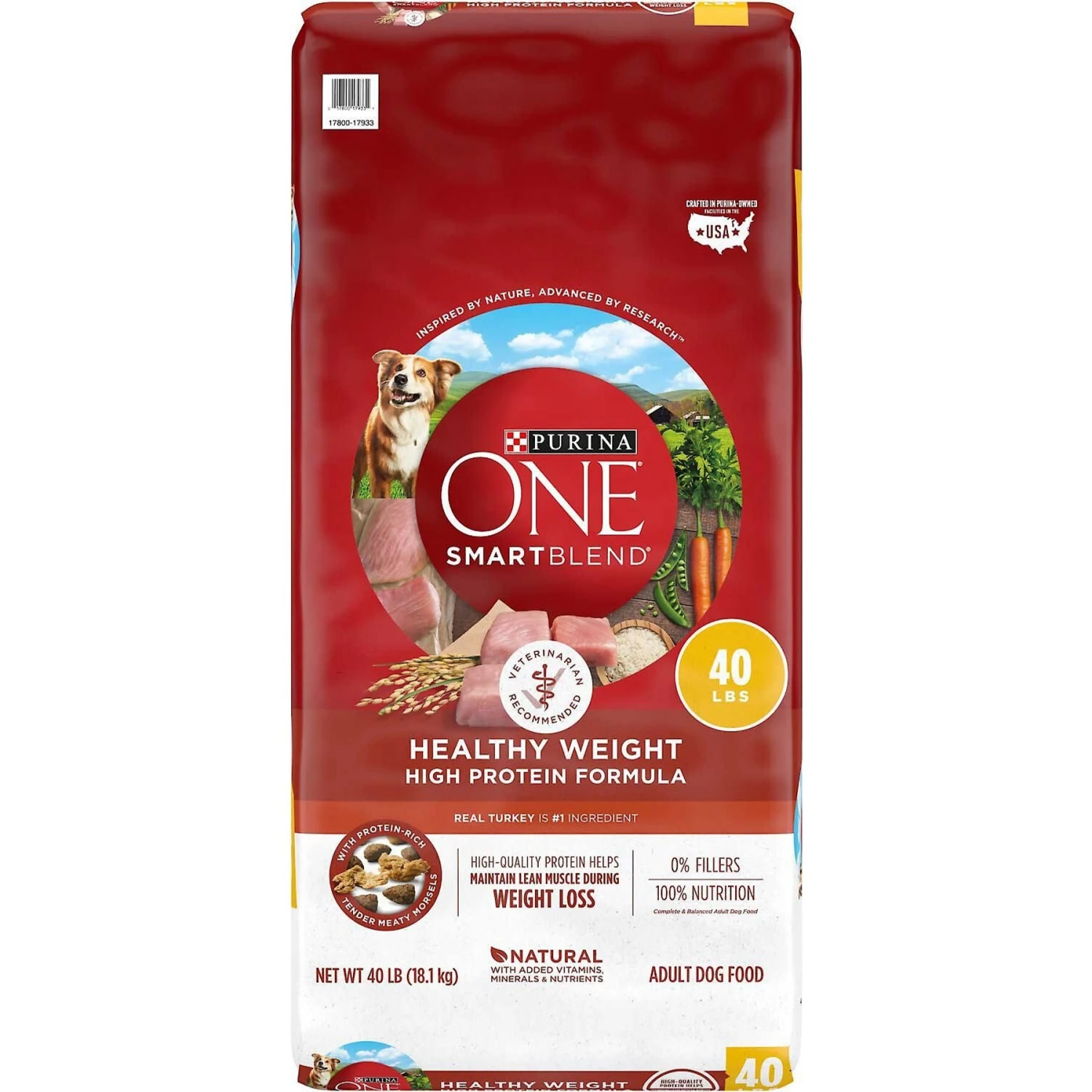 Purina ONE +Plus Adult High-Protein Healthy Weight Formula Dry Dog Food & Milk-Bone Original Large Biscuit Dog Treats 4 Purina ONE +Plus Adult High-Protein Healthy Weight Formula Dry Dog Food & Milk-Bone Original Large Biscuit Dog Treats - Image 2
