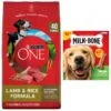 Purina ONE Natural SmartBlend Lamb & Rice Formula Dry Dog Food & Milk-Bone Original Large Biscuit Dog Treats 2 Purina ONE Natural SmartBlend Lamb & Rice Formula Dry Dog Food & Milk-Bone Original Large Biscuit Dog Treats -Blue Buffalo || ROYAL CANIN || Wellness Sales 293544 MAIN. AC SS1800 V1661824493