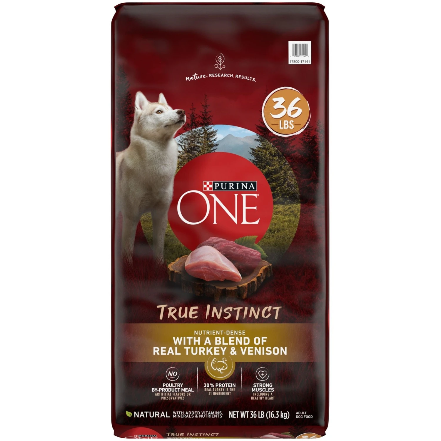 Purina ONE True Instinct Natural High Protein With Real Turkey & Venison Dry Dog Food & Milk-Bone Original Large Biscuit Dog Treats 8 Purina ONE True Instinct Natural High Protein With Real Turkey & Venison Dry Dog Food & Milk-Bone Original Large Biscuit Dog Treats - Image 6