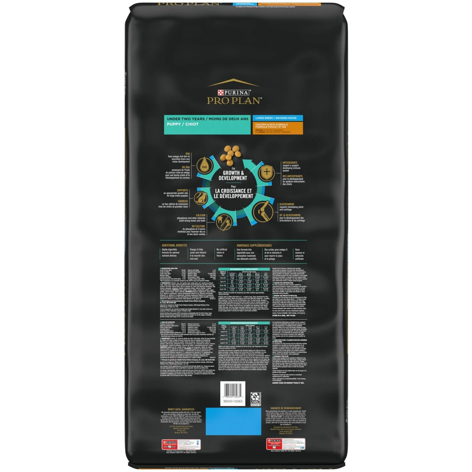 Purina Pro Plan High Protein Chicken & Rice Formula Large Breed Dry Puppy Food & American Journey Beef Recipe Grain-Free Soft & Chewy Training Bits Dog Treats 9 Purina Pro Plan High Protein Chicken & Rice Formula Large Breed Dry Puppy Food & American Journey Beef Recipe Grain-Free Soft & Chewy Training Bits Dog Treats - Image 7