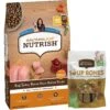Rachael Ray Nutrish Real Turkey, Brown Rice & Venison Recipe Health Weight Dry Dog Food & Rachael Ray Nutrish Soup Bones Chicken & Veggies Flavor Dog Treats -Blue Buffalo || ROYAL CANIN || Wellness Sales 293744 MAIN. AC SS1800 V1630448799