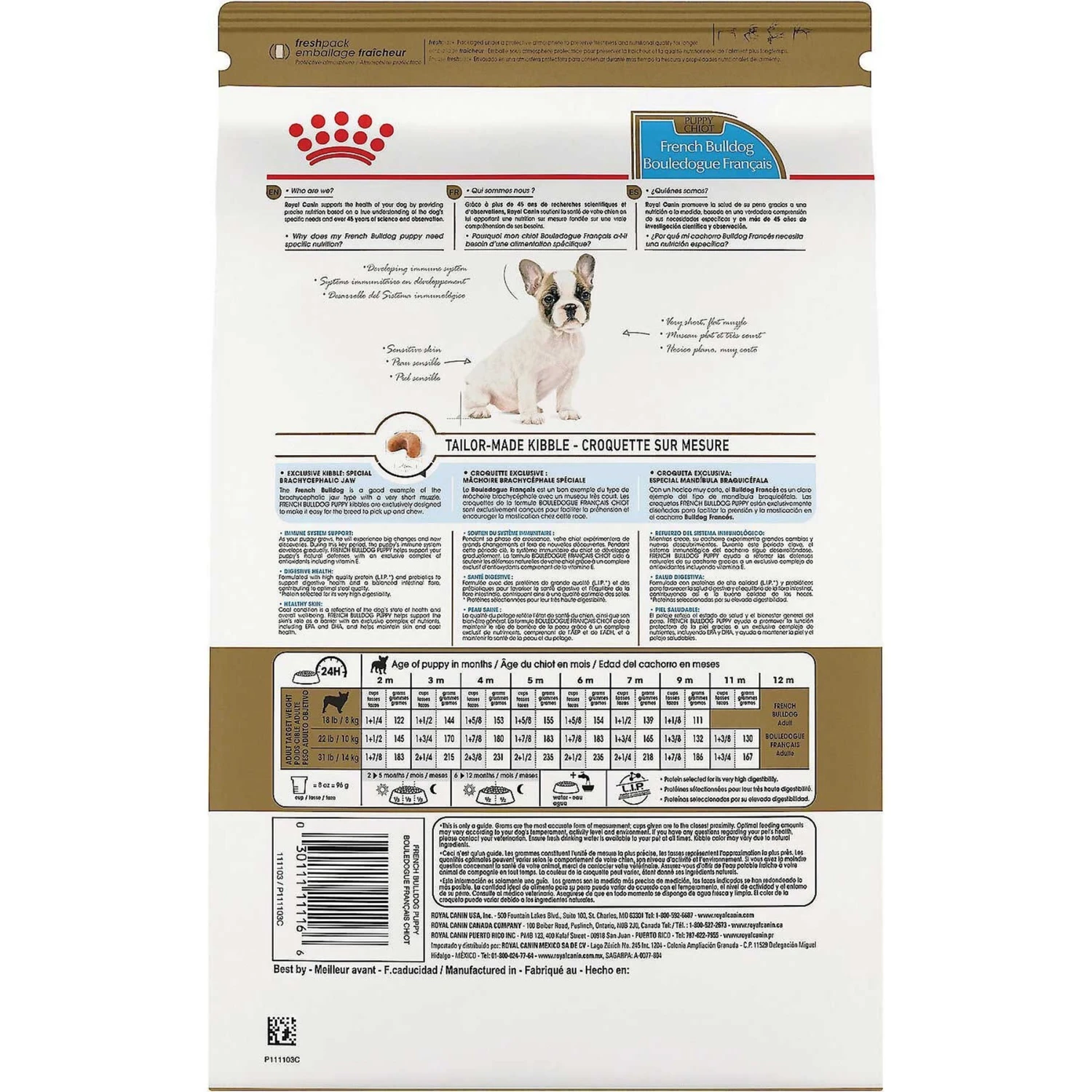Royal Canin Breed Health Nutrition French Bulldog Puppy Dry Dog Food & N-Bone Puppy Teething Ring Chicken Flavor Dog Treats 5 Royal Canin Breed Health Nutrition French Bulldog Puppy Dry Dog Food & N-Bone Puppy Teething Ring Chicken Flavor Dog Treats - Image 3