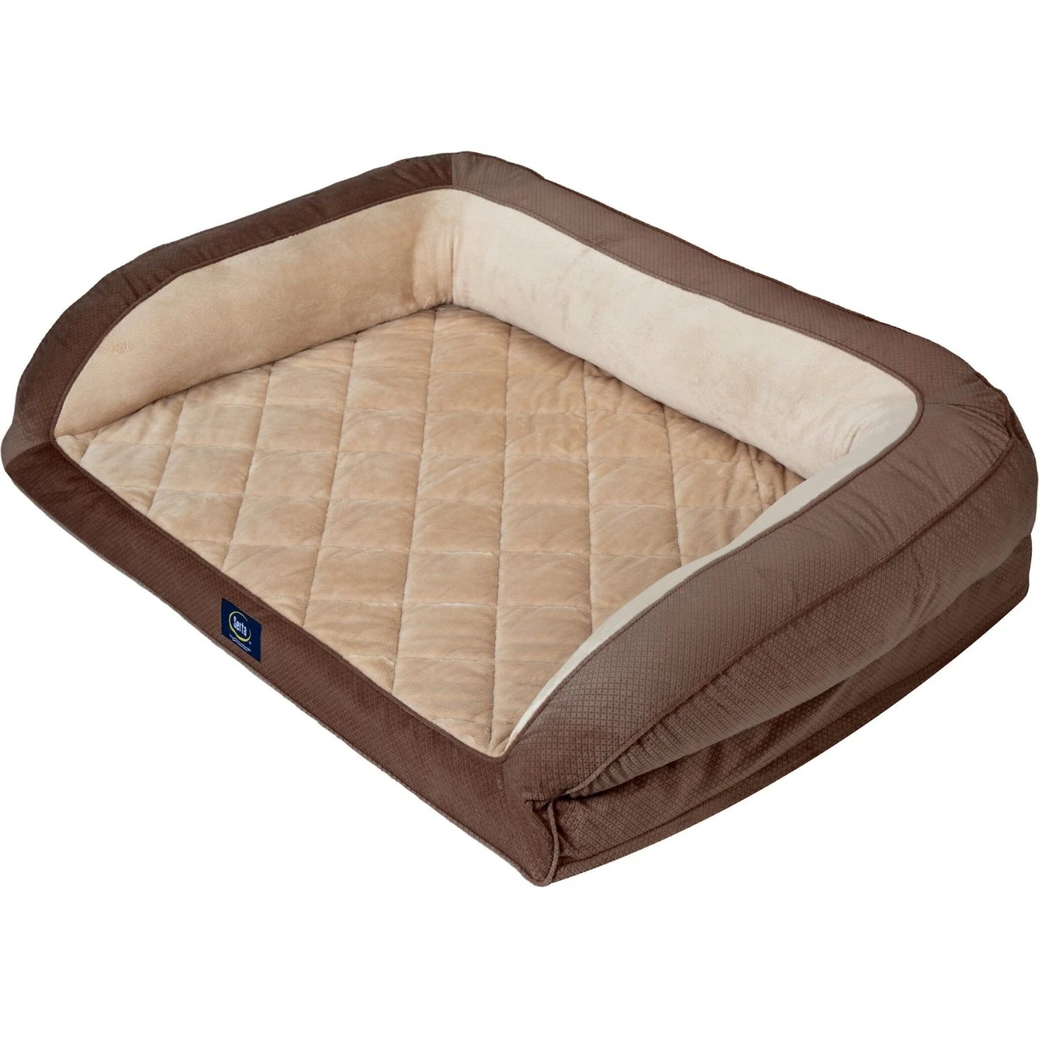 Serta Quilted Couch Cat & Dog Bed, X-Large 5 Serta Quilted Couch Cat & Dog Bed, X-Large - Image 3