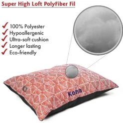 Majestic Pet Charlie Personalized Pillow Cat & Dog Bed -Blue Buffalo || ROYAL CANIN || Wellness Sales 294131 PT3. AC SS1800 V1624496600