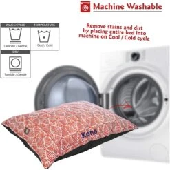 Majestic Pet Charlie Personalized Pillow Cat & Dog Bed -Blue Buffalo || ROYAL CANIN || Wellness Sales 294131 PT4. AC SS1800 V1624497493