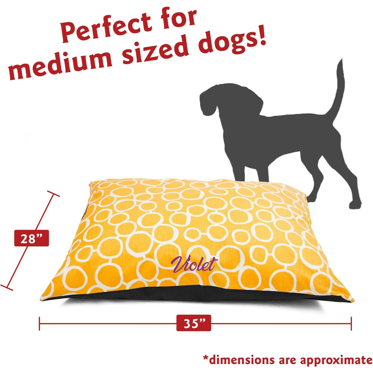 Majestic Pet Fusion Personalized Pillow Cat & Dog Bed 5 Majestic Pet Fusion Personalized Pillow Cat & Dog Bed - Image 3