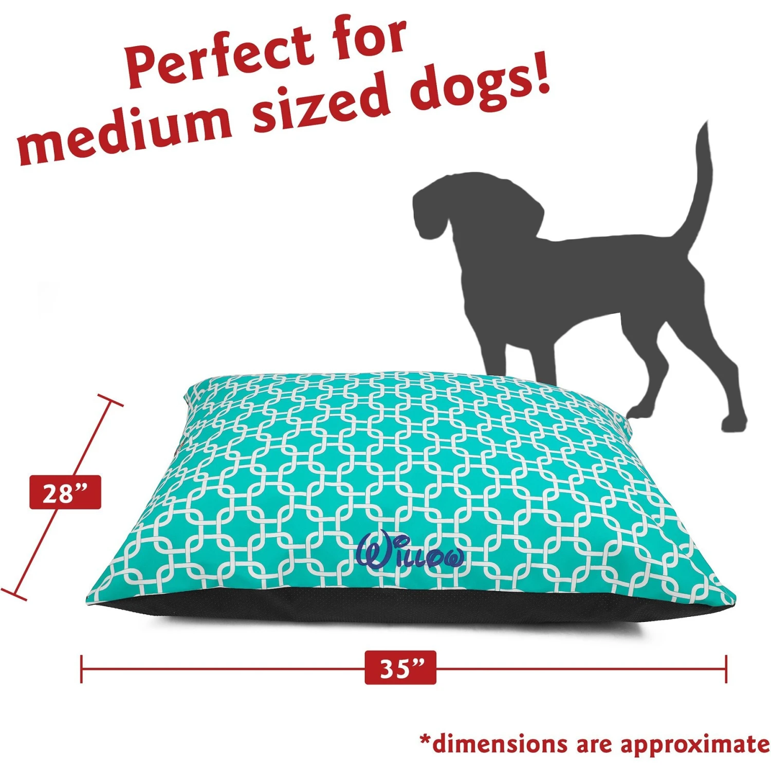 Majestic Pet Links Personalized Pillow Cat & Dog Bed 5 Majestic Pet Links Personalized Pillow Cat & Dog Bed - Image 3