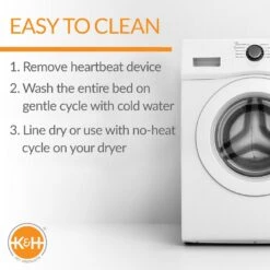 K&H Pet Products Mother's Heartbeat Puppy Crate Pad -Blue Buffalo || ROYAL CANIN || Wellness Sales 296527 PT5. AC SS1800 V1627943183