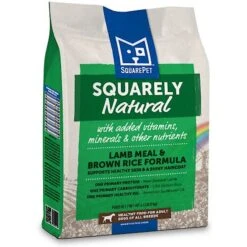 SquarePet Squarely Natural Lamb Meal & Brown Rice Formula Dry Dog Food