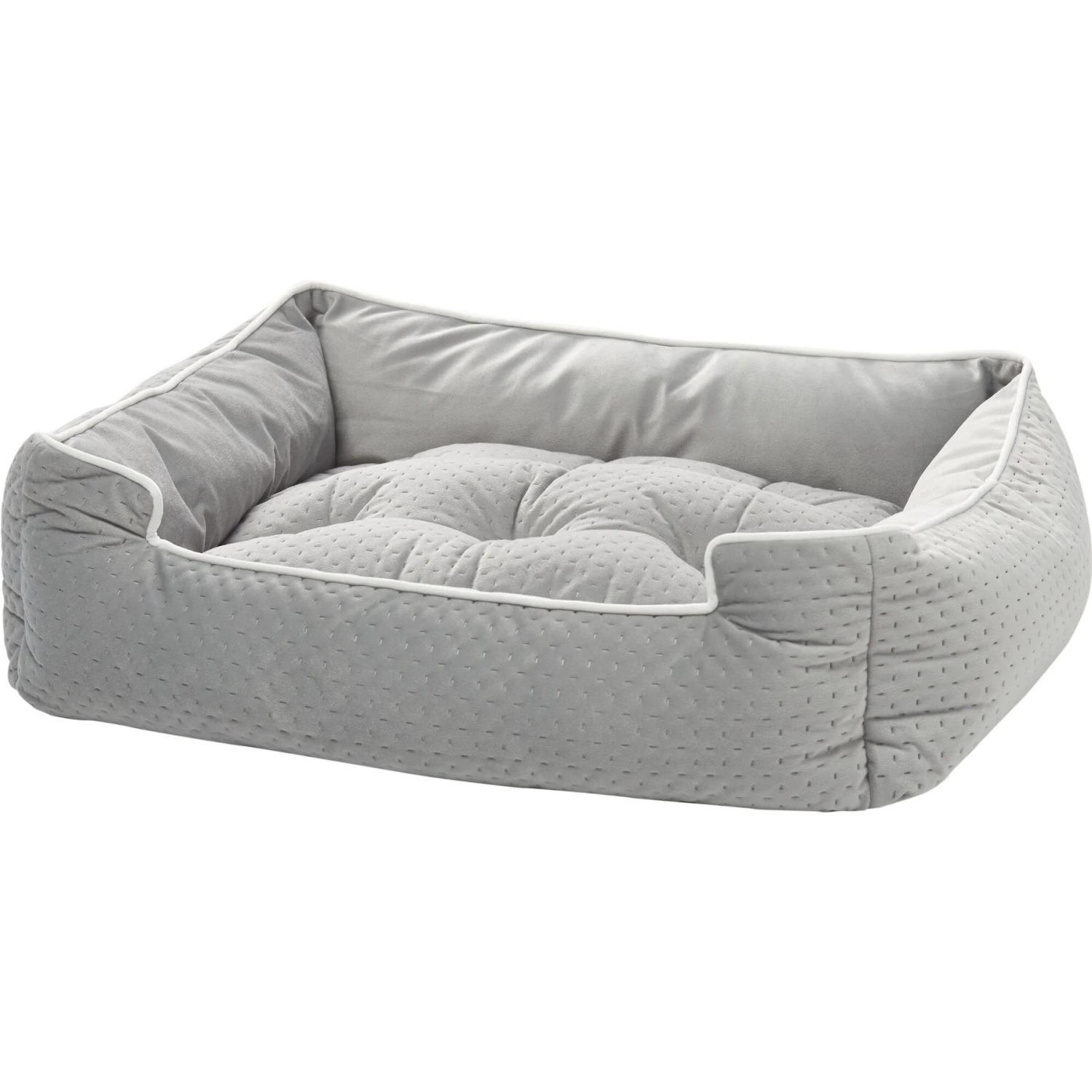 Mina Victory Quilted Bolster Dog Bed 3 Mina Victory Quilted Bolster Dog Bed