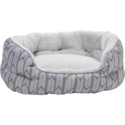 Mina Victory Arrowtails Bolster Dog Bed