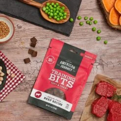 American Journey Protein & Grains Puppy Chicken, Brown Rice & Vegetables Recipe Dog Food & American Journey Beef Recipe Grain-Free Soft & Chewy Training Bits Dog Treats 15 American Journey Protein & Grains Puppy Chicken, Brown Rice & Vegetables Recipe Dog Food & American Journey Beef Recipe Grain-Free Soft & Chewy Training Bits Dog Treats -Blue Buffalo || ROYAL CANIN || Wellness Sales 297674 PT4. AC SS1800 V1666812452