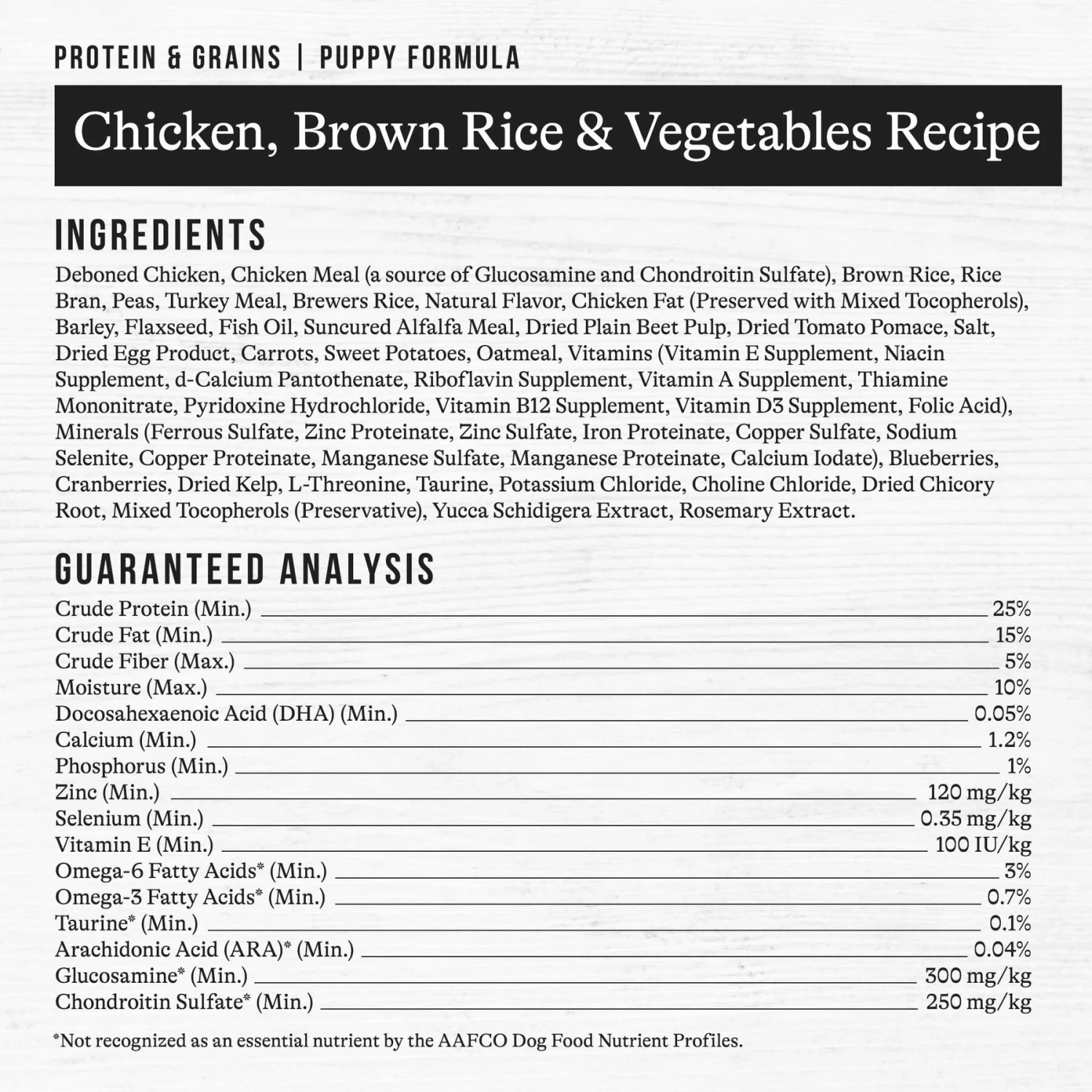 American Journey Protein & Grains Puppy Chicken, Brown Rice & Vegetables Recipe Dog Food & American Journey Beef Recipe Grain-Free Soft & Chewy Training Bits Dog Treats 10 American Journey Protein & Grains Puppy Chicken, Brown Rice & Vegetables Recipe Dog Food & American Journey Beef Recipe Grain-Free Soft & Chewy Training Bits Dog Treats - Image 8