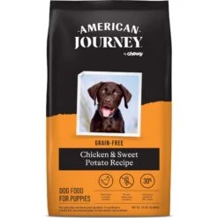 American Journey Puppy Chicken & Sweet Potato Recipe Grain-Free Dry Dog Food & Tylee's Freeze-Dried Meals For Dogs, Chicken & Salmon Recipe -Blue Buffalo || ROYAL CANIN || Wellness Sales 297808 PT1. AC SS1800 V1694612271