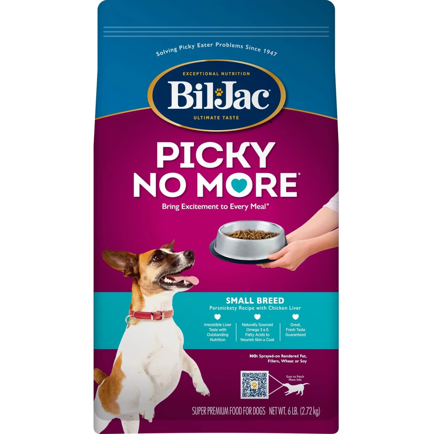 Bil-Jac Picky No More Small Breed Chicken Liver Recipe Dry Dog Food & Bil-Jac Little-Jacs Small Dog Chicken Liver Training Dog Treats 8 Bil-Jac Picky No More Small Breed Chicken Liver Recipe Dry Dog Food & Bil-Jac Little-Jacs Small Dog Chicken Liver Training Dog Treats - Image 6