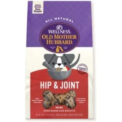 Old Mother Hubbard By Wellness Mother's Solutions Hip & Joint Natural Oven-Baked Biscuits Dog Treats & Wellness CORE Bowl Boosters Joint Health Adult Dry Dog Food Topper, 4-oz Bag -Blue Buffalo || ROYAL CANIN || Wellness Sales 298362 PT5. AC SS1800 V1703195401