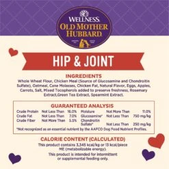 Old Mother Hubbard By Wellness Mother's Solutions Hip & Joint Natural Oven-Baked Biscuits Dog Treats & Wellness CORE Bowl Boosters Joint Health Adult Dry Dog Food Topper, 4-oz Bag -Blue Buffalo || ROYAL CANIN || Wellness Sales 298362 PT6. AC SS1800 V1703195407
