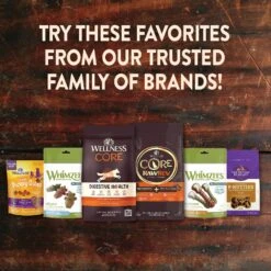 Wellness CORE Grain-Free Reduced Fat Turkey & Chicken Recipe Dry Dog Food & Wellness CORE Healthy Joints Beef Grain-Free Crunchy Dog Treats -Blue Buffalo || ROYAL CANIN || Wellness Sales 298706 PT8. AC SS1800 V1621990983