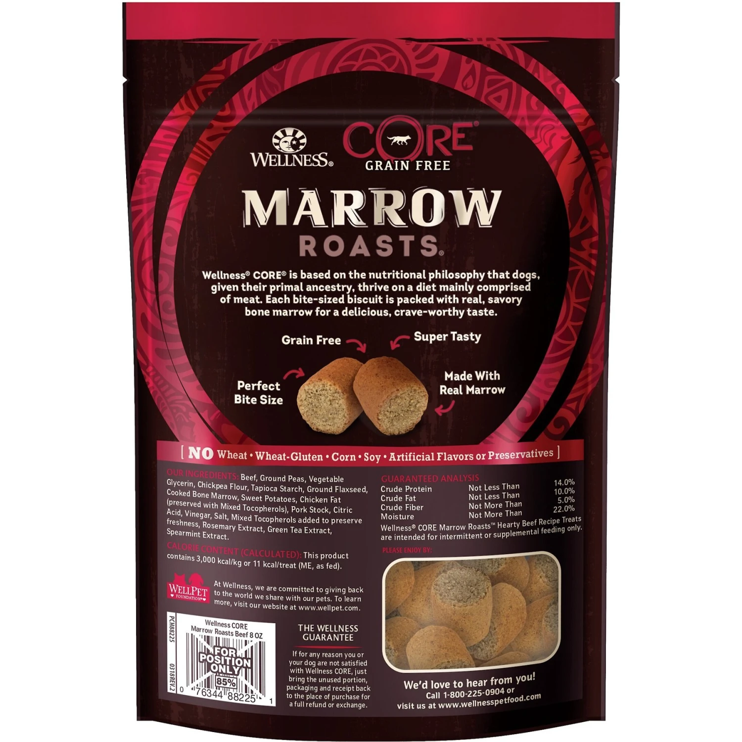 Wellness CORE Grain-Free Senior Deboned Turkey Recipe Dry Dog Food & Wellness CORE Healthy Joints Beef Grain-Free Crunchy Dog Treats 7 Wellness CORE Grain-Free Senior Deboned Turkey Recipe Dry Dog Food & Wellness CORE Healthy Joints Beef Grain-Free Crunchy Dog Treats - Image 5
