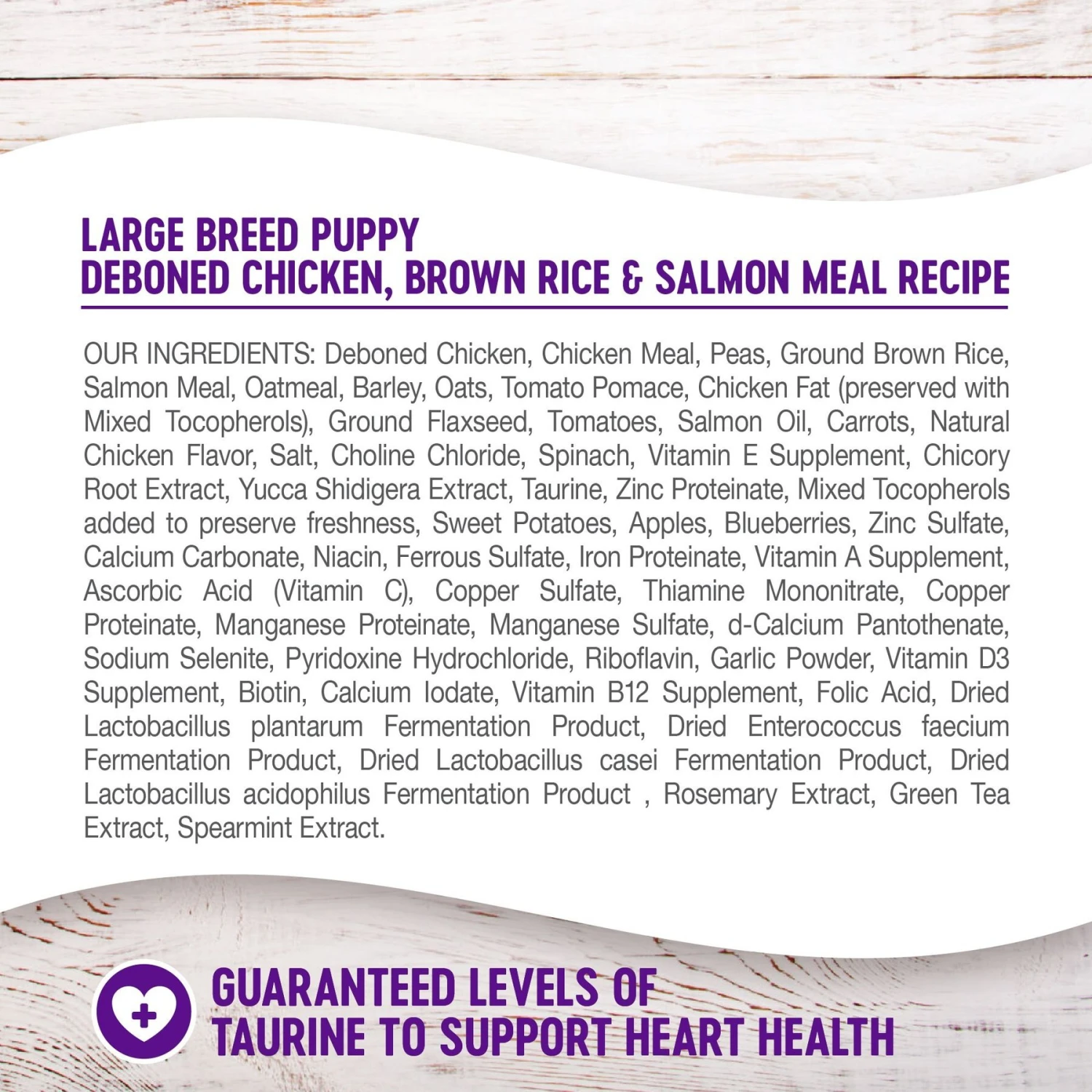 Wellness Large Breed Complete Health Puppy Deboned Chicken, Brown Rice & Salmon Meal Recipe Dry Dog Food & Wellness CORE Bowl Boosters Bare Turkey Freeze-Dried Dog Food Mixer Or Topper 5 Wellness Large Breed Complete Health Puppy Deboned Chicken, Brown Rice & Salmon Meal Recipe Dry Dog Food & Wellness CORE Bowl Boosters Bare Turkey Freeze-Dried Dog Food Mixer Or Topper - Image 3