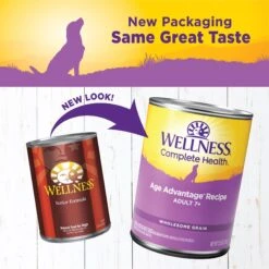 Wellness Small Breed Complete Health Senior Deboned Turkey & Peas Recipe Dry Dog Food & Wellness Complete Health Senior Formula Natural Canned Dog Food -Blue Buffalo || ROYAL CANIN || Wellness Sales 298752 PT2. AC SS1800 V1683664818