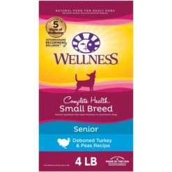 Wellness Small Breed Complete Health Senior Deboned Turkey & Peas Recipe Dry Dog Food & Wellness Complete Health Senior Formula Natural Canned Dog Food -Blue Buffalo || ROYAL CANIN || Wellness Sales 298752 PT5. AC SS1800 V1683664814