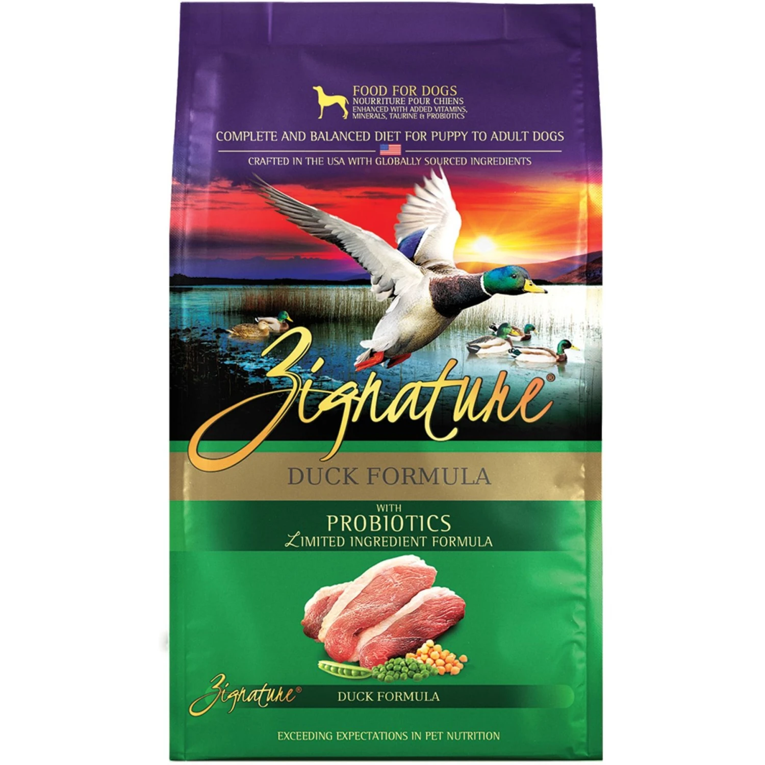 Zignature Duck Limited Ingredient Formula Dry Dog Food & Zignature Duck Formula Ziggy Bars Biscuit Dog Treats 4 Zignature Duck Limited Ingredient Formula Dry Dog Food & Zignature Duck Formula Ziggy Bars Biscuit Dog Treats - Image 2