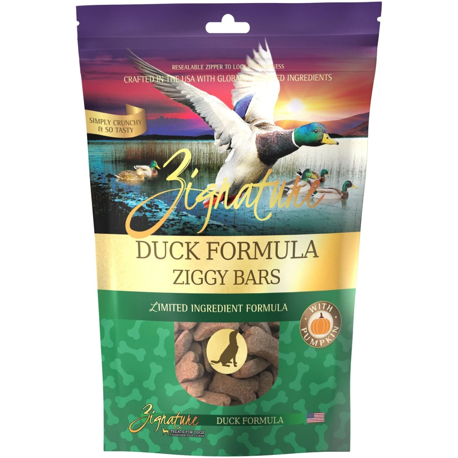 Zignature Duck Limited Ingredient Formula Dry Dog Food & Zignature Duck Formula Ziggy Bars Biscuit Dog Treats 8 Zignature Duck Limited Ingredient Formula Dry Dog Food & Zignature Duck Formula Ziggy Bars Biscuit Dog Treats - Image 6