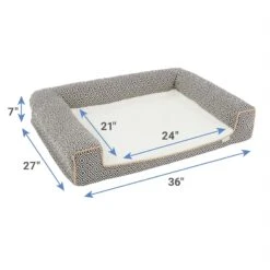 Frisco Boho Modern Couch Dog & Cat Bed -Blue Buffalo || ROYAL CANIN || Wellness Sales 299392 PT1. AC SS1800 V1637167298