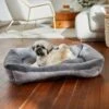 Frisco Herringbone Cuffed Cuddler Dog & Cat Bed 2 Frisco Herringbone Cuffed Cuddler Dog & Cat Bed -Blue Buffalo || ROYAL CANIN || Wellness Sales 299434 MAIN. AC SS1800 V1638288338
