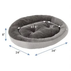 Frisco Herringbone Hi-Low Cuddler Dog & Cat Bed 8 Frisco Herringbone Hi-Low Cuddler Dog & Cat Bed -Blue Buffalo || ROYAL CANIN || Wellness Sales 299441 PT1. AC SS1800 V1637165368