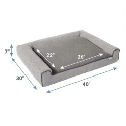 Frisco Herringbone Modern Couch Dog & Cat Bed 8 Frisco Herringbone Modern Couch Dog & Cat Bed -Blue Buffalo || ROYAL CANIN || Wellness Sales 299448 PT1. AC SS1800 V1637165103