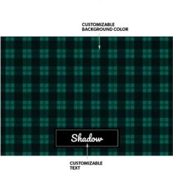 Frisco Plaid Personalized Dog & Cat Placemat -Blue Buffalo || ROYAL CANIN || Wellness Sales 299564 PT1. AC SS1800 V1636047783