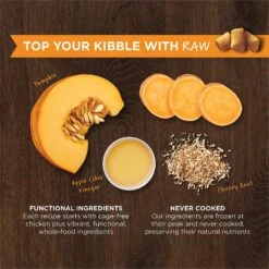 Instinct Boost Mixers Gut Health Recipe Grain-Free Frozen Dog Food Topper -Blue Buffalo || ROYAL CANIN || Wellness Sales 301679 PT6. AC SS1800 V1622150557